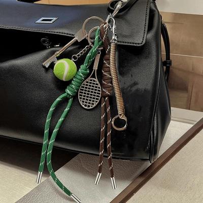 Braid Nylon Rope Bag Charms Pendant Versatile Bag Pendants Hanging Rope for Bag Accessories Decoration
