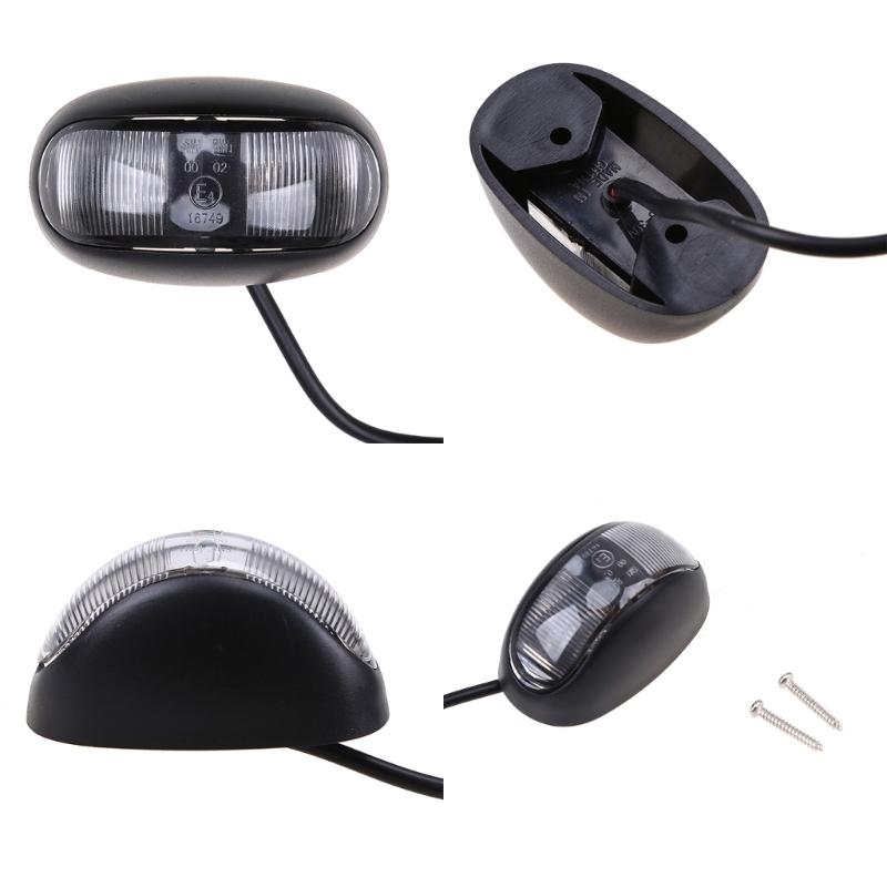 Doppelfarbige Rot Gelbe LED Seitenmarkierungsleuchten für LKWs Anhänger Schwerlastfahrzeuge mit hoher Sichtbarkeit Wasserdicht