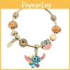 Stitch Bracelet With Zinc Alloy Charm For Gift Travel Souvenir