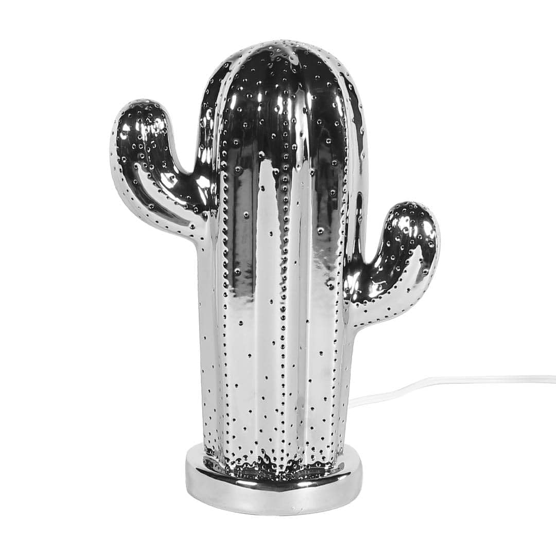Dulton Porcelain Cactus Light Chrome DS-0998