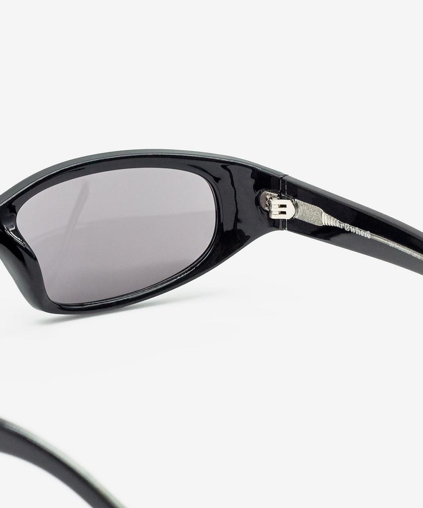 Weeoweeo Bacon Black Sunglasses