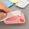 1Pc Cartoon Nail Art Color Palette Plastic Gel Polish Mixing Tray with Brush Holder DIY Painting Tool for Nail Artistry