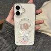 Little Elephant Stacking Game Acrylic Cartoon Case for iPhone 11/13 Pro/14/15/16/17 Pro Max