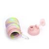 1PC 500ml Portable Silicone Water Bottle Retractable Folding Coffee Bottle Cups E Outdoor Travel Tools Collapsible Sport Bottles
