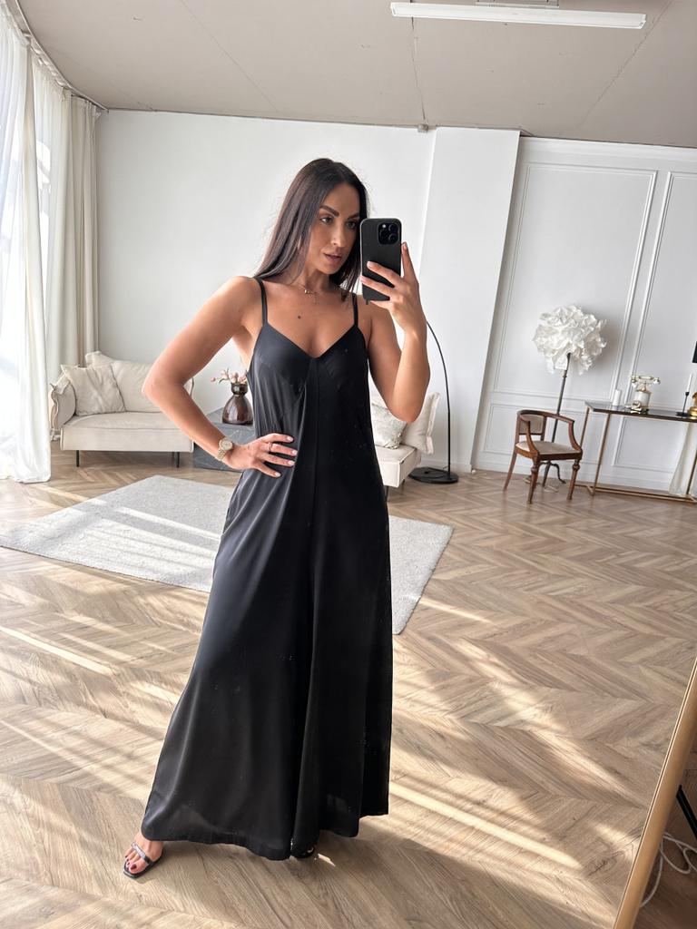 Женский комбинезон PEONY Салинас XL Черный (0108241-48-50:16)