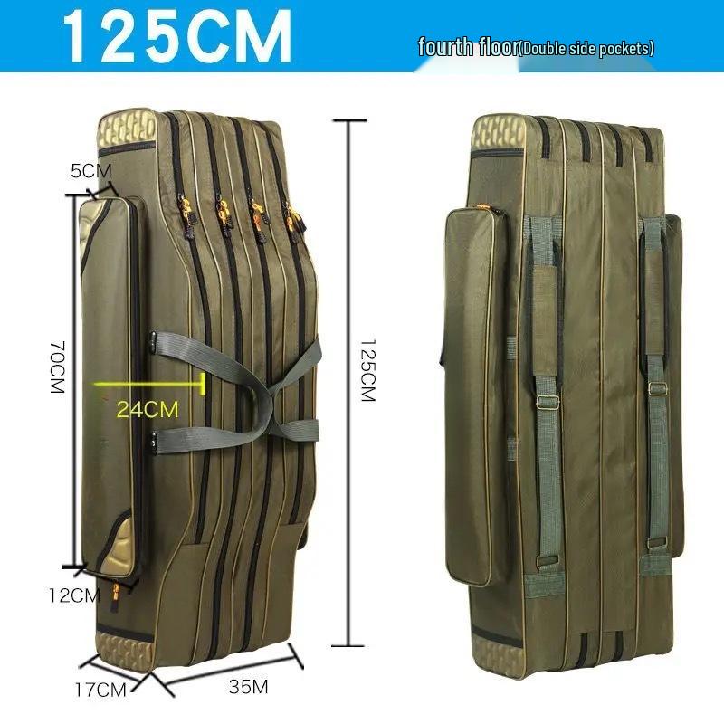 Durable Fishing Bag - Large Capacity, Two or Three Layers, Free Shipping