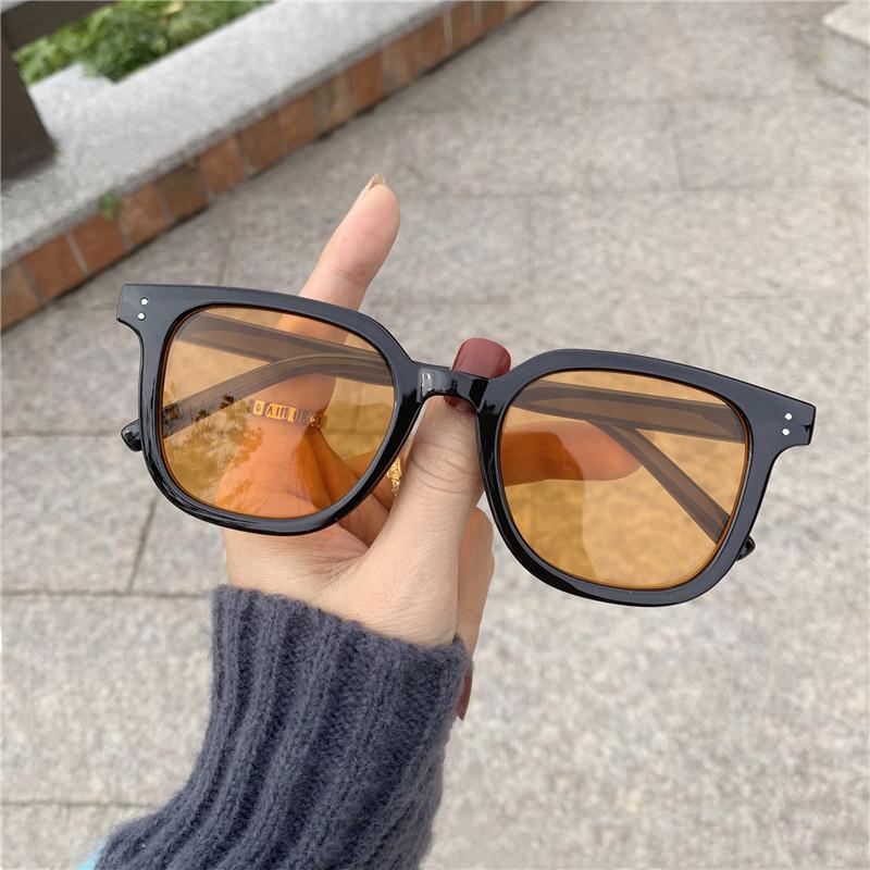 Korean Fashion Men Women Sunglasses Square Shape Anti-glare Sun glasses Women Outdoor Travelling Hiking Sunglasses for Men