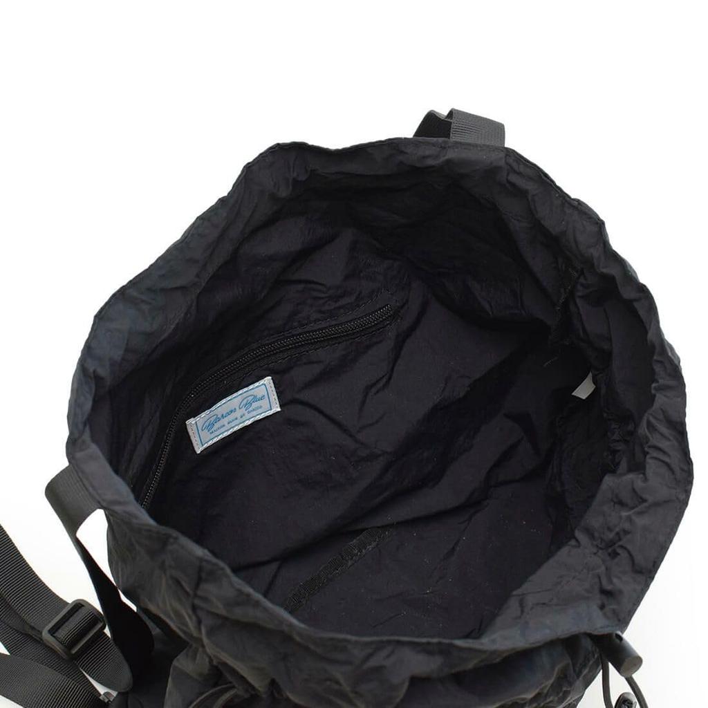 Drawstring Travel Black [Barcos Blue] Bag, Lightweight, Durable, Outdoor, Bag, Stylish,