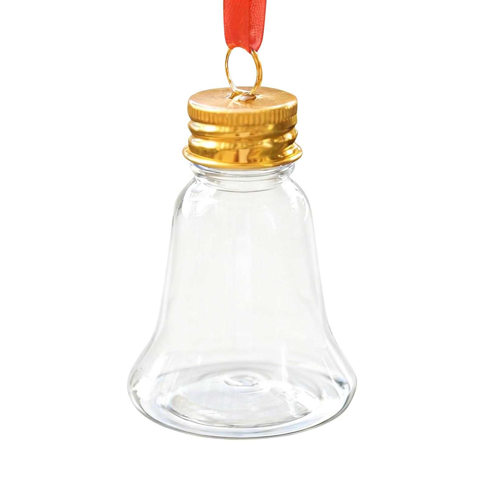 

3D DIY Plastic Bottle Bell Ornaments Are Suitable For Christmas Tree Decorations And Embellishments. One Size
