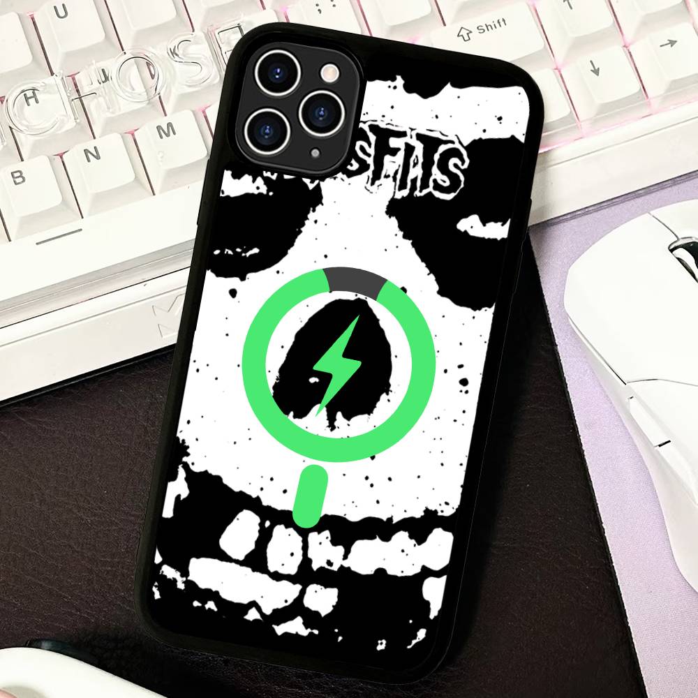 The Misfits Glenn Danzig For Magsafe Magnetic Wireless Phone Case For IPhone 17 Pro 16 15 14 Plus 13 12 11 Pro Max