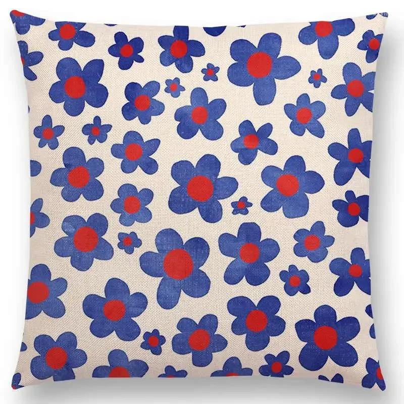 New Colorful Geometric Patterns Moroccan Lattice Mosaic Hexagon Stars Hearts Flowers Pretty Car Cushion Cover Sofa Throw Pillow