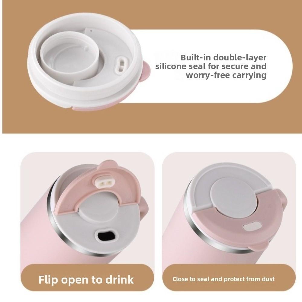 Heat-resistant Milk Coffee Cup 580ml Thermal Mug Drinking Cup Insulated Mug  Tea Milk