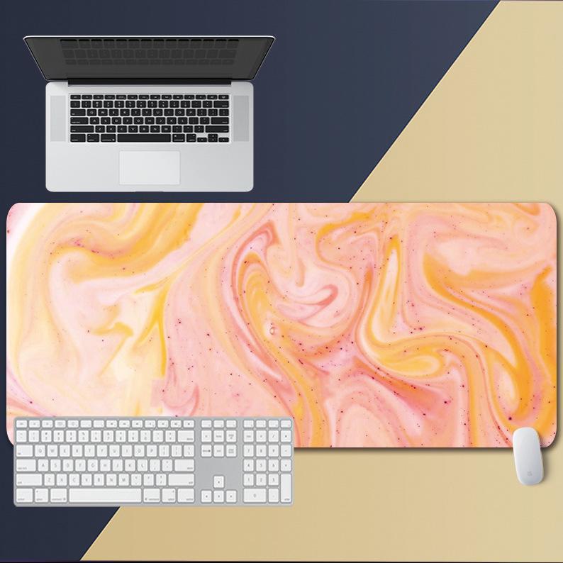 Tappetino Mouse Oversize Cielo Stellato - Design Cartone Animato Spesso per Scrivanie Studenti