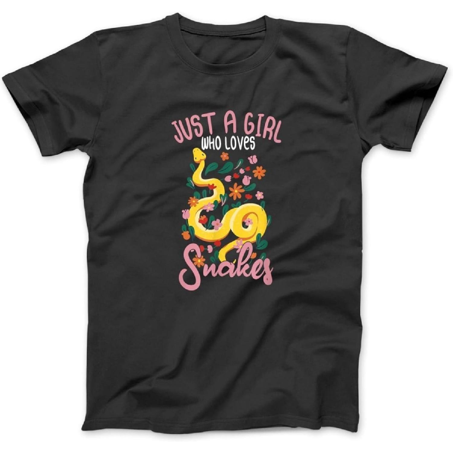 

Just A Girl Who Loves Snakes Sayings Animal Snake Lover T-Shirt NVY Men s Women s Longsleeve Tank Top Hoodie S разноцветный