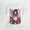 2026 Sommer Kakegurui Einseitiges T-Shirt Yumeko Jabami Glücksspiel Anime Print Übergroßes Baumwoll-T-Shirt Für Glücksspiel Anime Fans