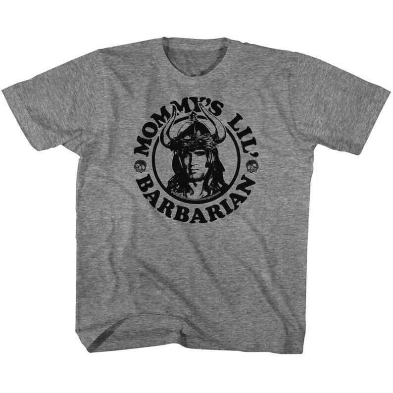 Conan The Barbarian Mommy s Barbarian Graphite Heather Toddler T-Shirt 100