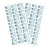 72Pcs Personalized Flower Name Labels Waterproof Stickers For Bottles Clothing Tags Lunch Boxes Notebooks