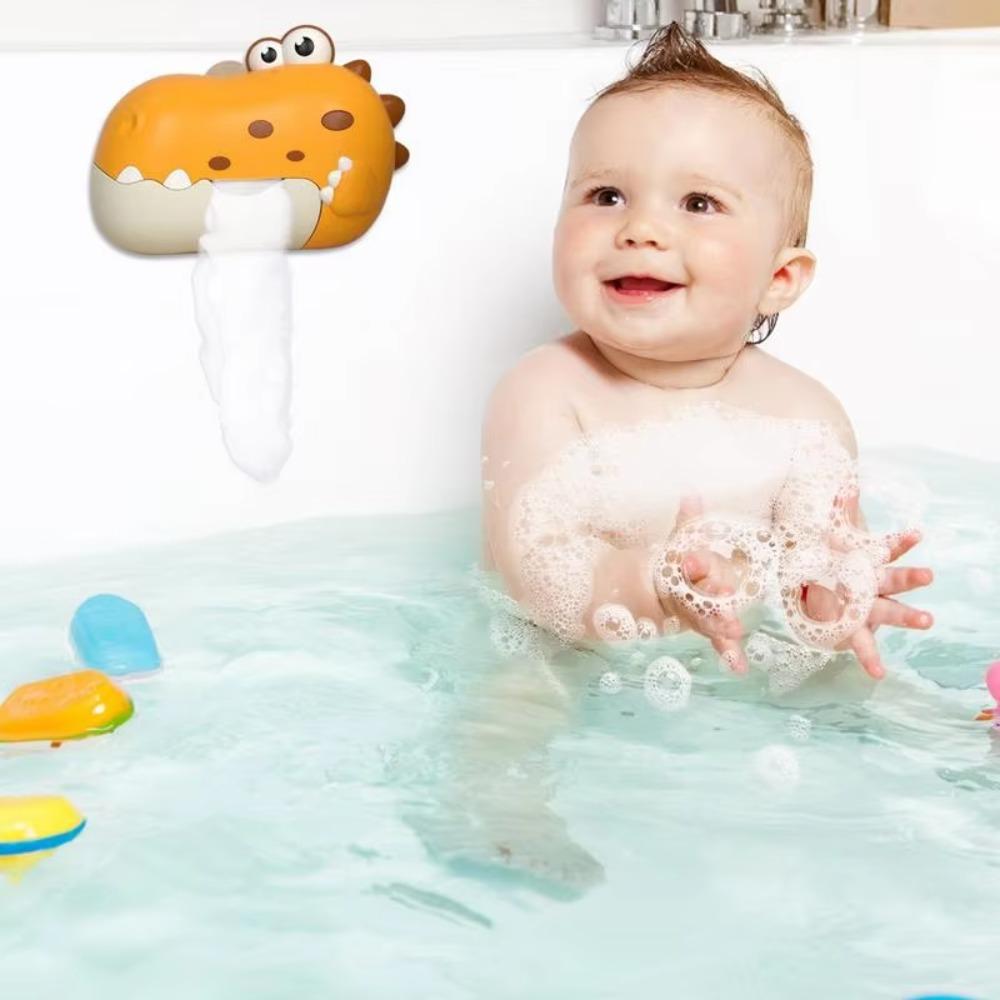 Dinosaur Shape Bubble Machine Music Bathtub Bubble Machine Bath Bubble Maker  Boys Girls