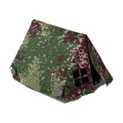 MOC Militärzubehör Bausteine Soldatenfiguren Sandsack Hund Hindernis Camouflage Zelt Schaufel Waffenbox Spielzeug Kinder J038