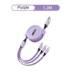 3 in 1 USB-Kabel Schnellladekabel USB Typ C Kabel für iPhone Samsung Huawei Xiaomi Micro USB Lightning Kabel Ladegerät