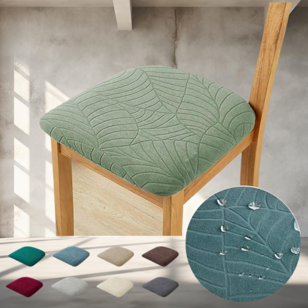 Waterproof Chair Seat Cover Washable Stretch Seat Cushion Covers Anti-dirty Removable Jacquard Chair Sleeve