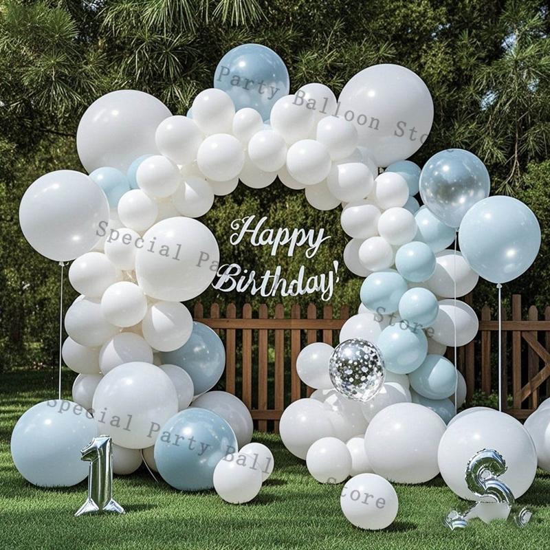 Pastel Blue Pink Green White Yellow Balloon Wedding Birthday Party Decoration 5 10 12inch Latex Colored Ballon Baby Shower Decor