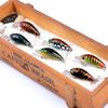 1Pcs 4g 4.5cm Hard Fishing Lure 10# Hook Crank Bait Diving Depth 0.1-0.3m Lake River Fishing Wobblers Carp Fishing Baits
