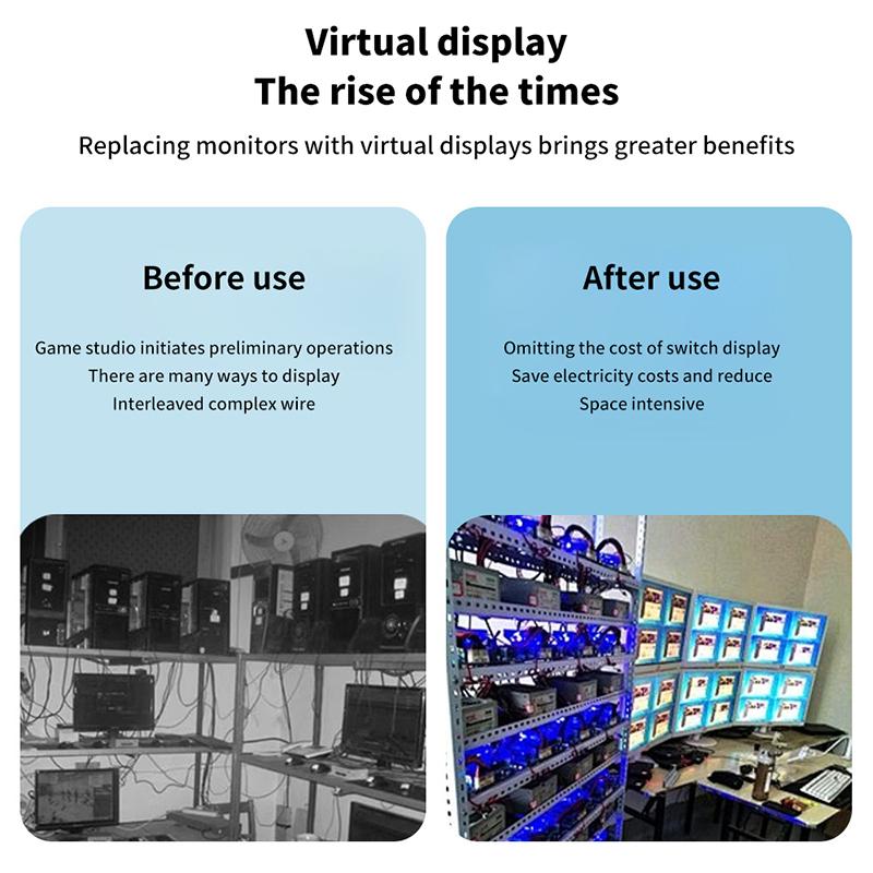 4K 60Hz Pc Graphic Card Cheater  Virtual Display For Laptop Desktop Gpu Testing Tools Tester Accessories Gaming Studio