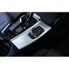 For BMW X3 G01 X4 G02 2018-2021 ABS Silver Middle Console Multimedia Panel Trim