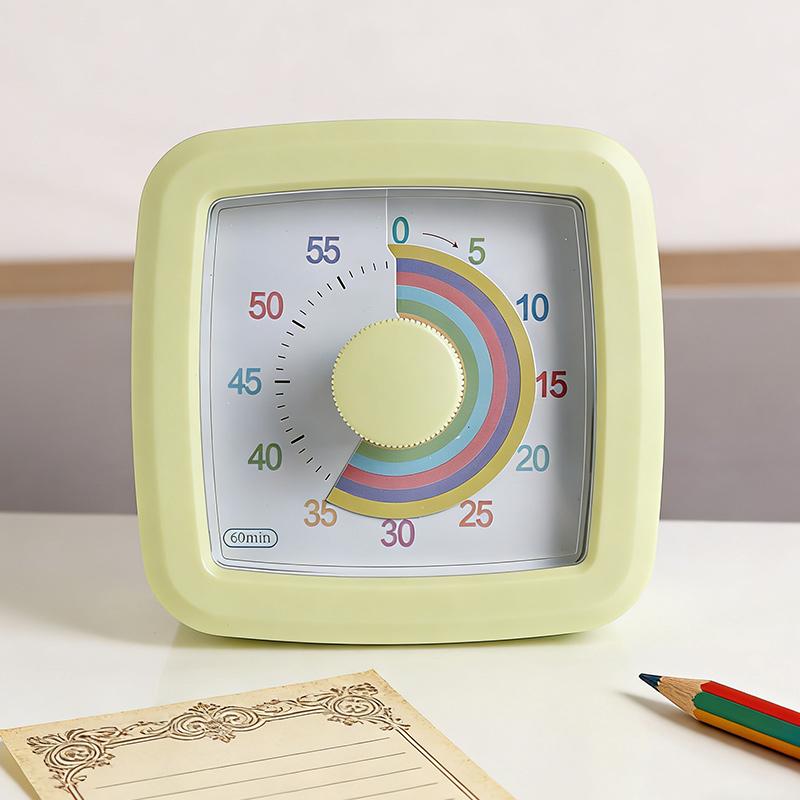 Timer Kids Self Discipline Device Visual Time Management Tool Primary School Students Study Homework Focus Aid Learning Clock