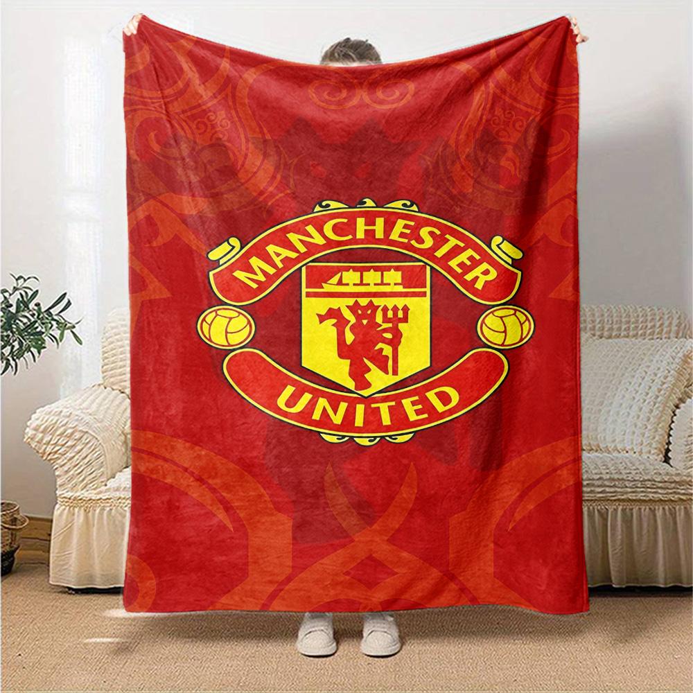 Manchester Blanket Soft Warm Cozy Suitable for Chair Office Chair Bedding Four Seasons Multipurpose Modern Perfect Gift for Relatives and Friends
