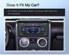 Jeep Wrangler Compass Patriot Central Control Screen with Navigation & CarPlay