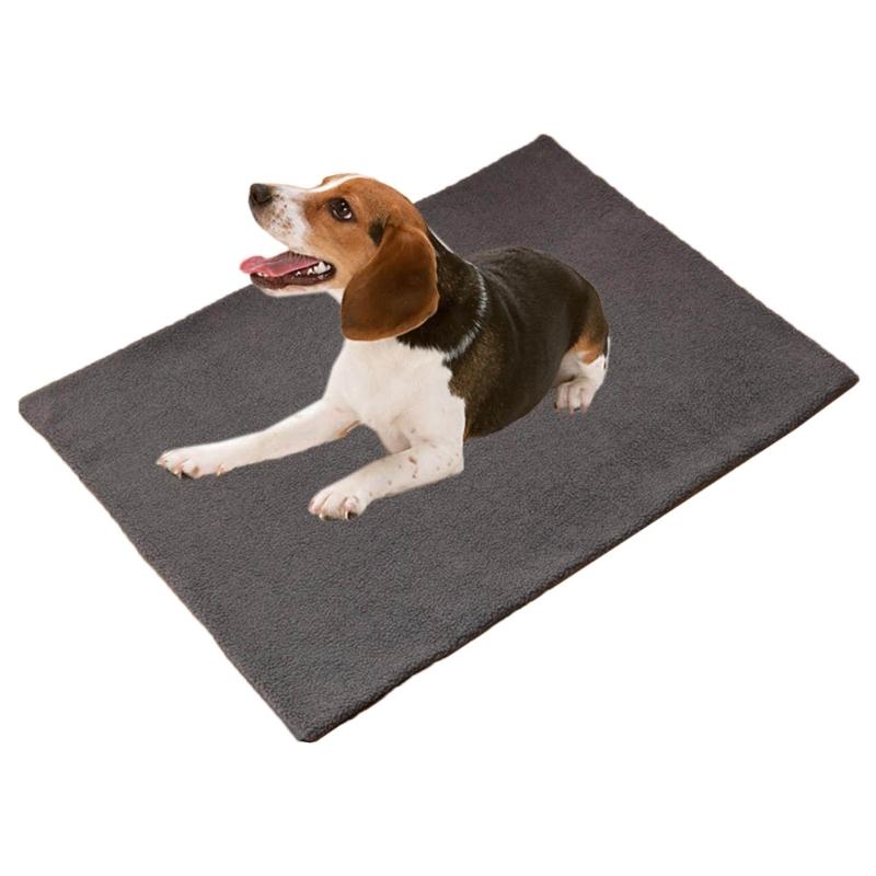 Removable Pet Sleeping Mat Self Heating Dog Bed Mat for Small Medium Dogs Cats Comfortable House Accessory Anti Slip