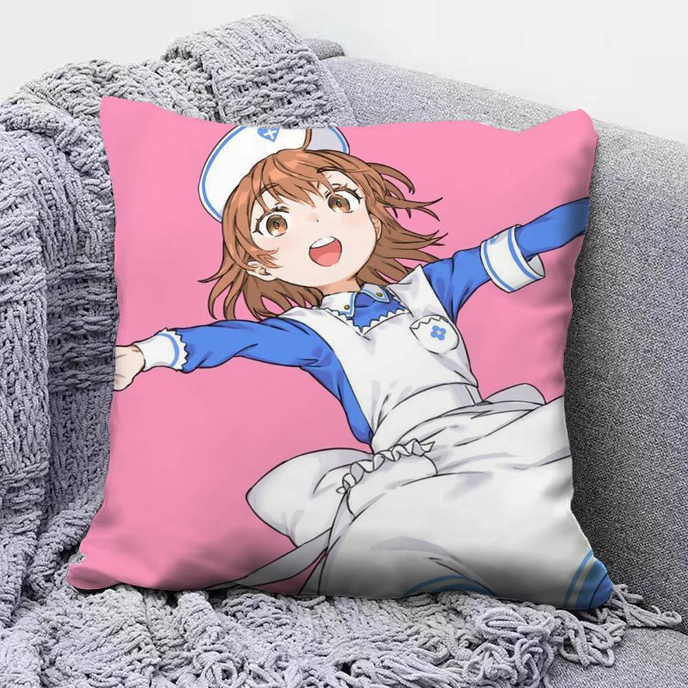 A Certain Magical Index AAnime Pillow Covers Home Sofa Cushion Covers and Aecorative Custom