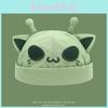 Gorro de Béisbol de Algodón para Niños con Gatito Alienígena, Visera y Correa Ajustable para Jugar en Verano