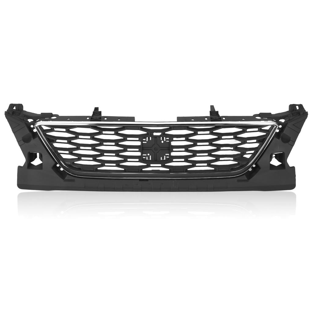 Rejilla Parachoques Delantero con Marco Cromado 5F0853654D989 Repuesto para SEAT Leon FR 5F MK3 Pre