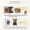 Wacocetoy Cross-Border Cat Collage Irregular Wooden Jigsaw Puzzle: Challenging Money Box Style