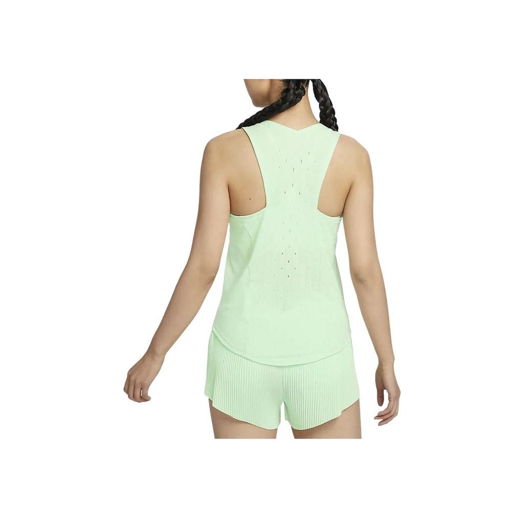 Nike Dri-FIT ADV Logo Breathable Quick-Dry Casual Sports Vest Women Vests Steam-Green FN2505-376