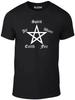 Elements Pentagram T-Shirt - Funny T-shirt Pagan Nature Retro Witchcraft Satan