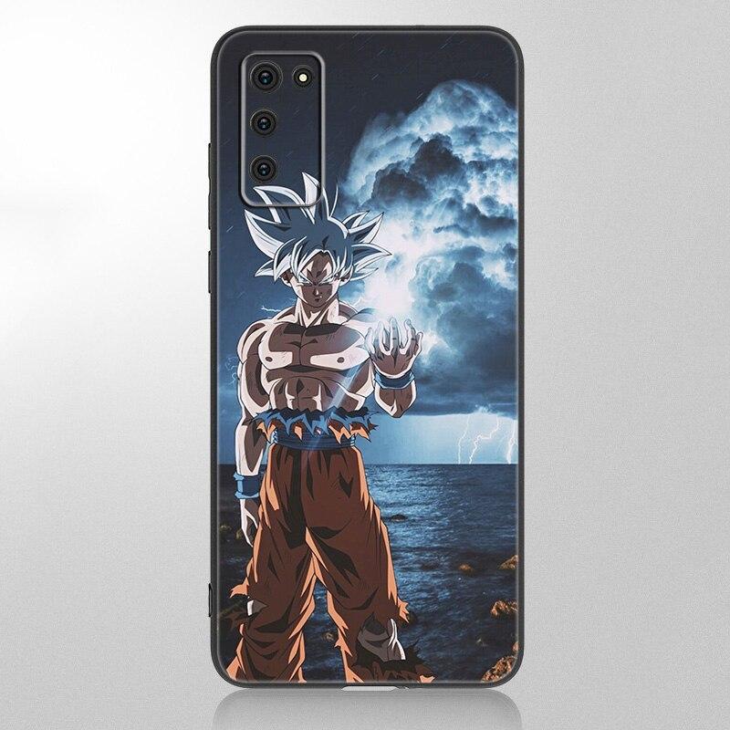 Japan Anime Sohn Goku Fall Für Samsung Galaxy A12 A02S A22 A32 A52 A72 A71 A51 A41 A31 A21 A11 A50 A70 a10S A20S Schwarz Soft Cover
