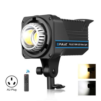 Luz de Video de Estudio PULUZ 220V 120W Temperatura de Color Dual Sistema de Disipación de Calor Incorporado con Control Remoto