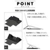 Calm Wish Laptop Adjustable Universal Smartphone Stand Stand, Blue, Slim, Lightweight, Angle, Foldable, Compact, Efficiency,