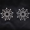 Sexy Silicone Plastic Couple Toy Rhinestone Nipple Paste For Adult Female Use
