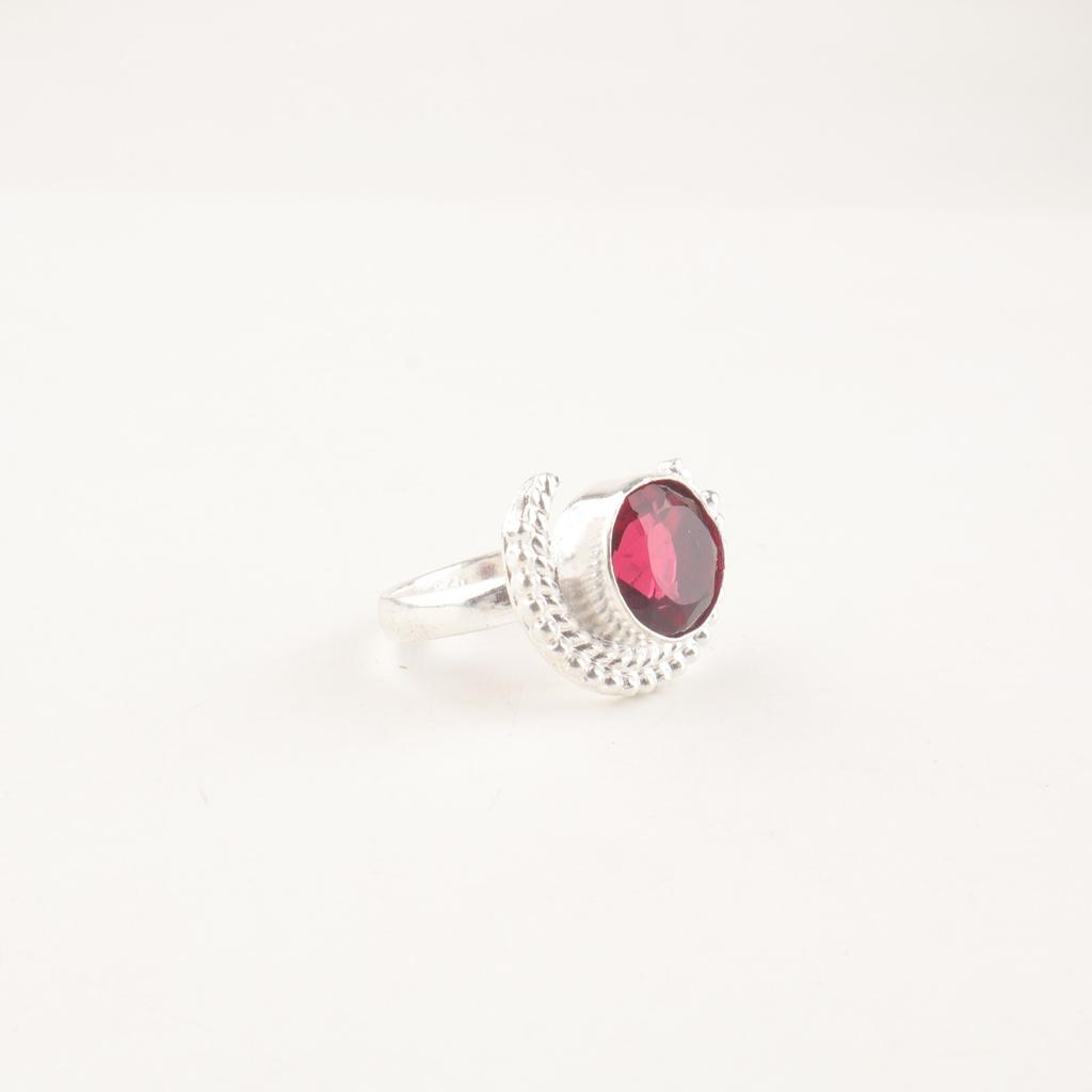 Pink Rubellite Gemstone 925 Sterling Silver Handmade Jewelry Ring Gift For Her RR-48-17
