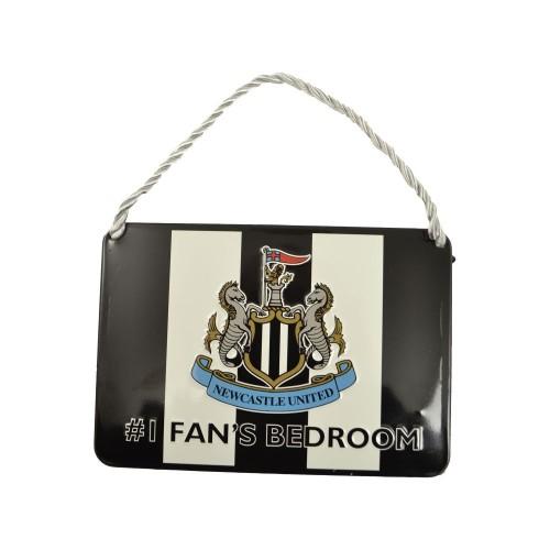 Newcastle United FC No One Fans Striped Sign