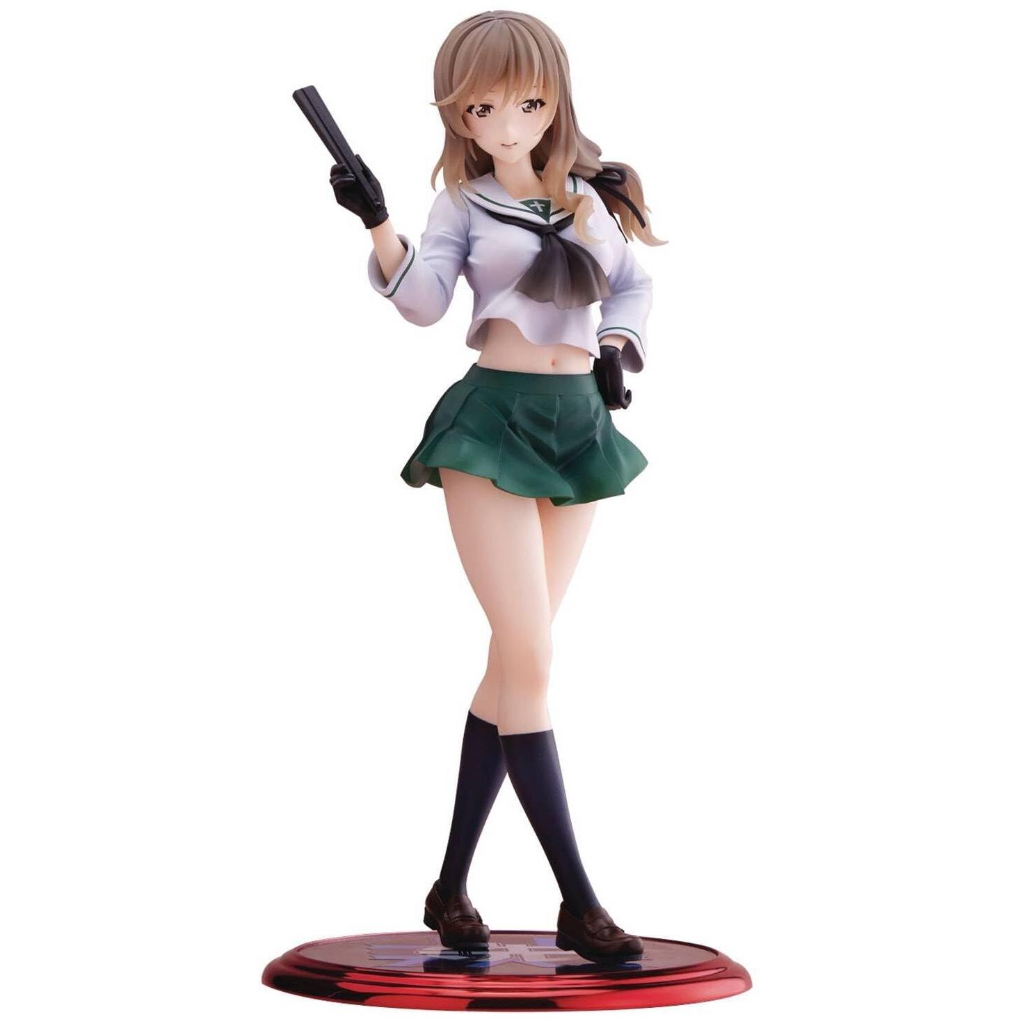

Wave Dream Tech Girls & Panzer Chiyo Shimada [Oarai Girls] 1/7 Scale PVC Painted Complete Figure Collectible