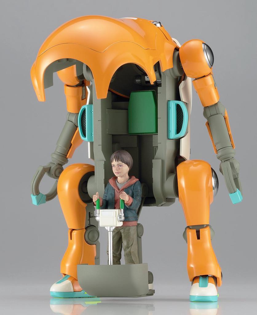 Hasegawa Creator Works Series 20 Mechatro Wego Orange Scale Plastic Model CW13 No.02 1/20