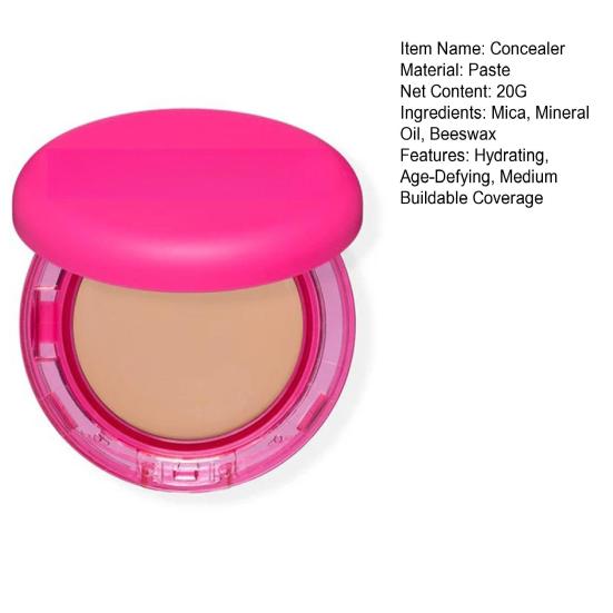 20G Peptide Bounce Foundations Hydrating Age-Defying Peptide Bounce Balm Natural All Skin Types Medium Buildable Coverage Blurs Fine Lines Concealer
