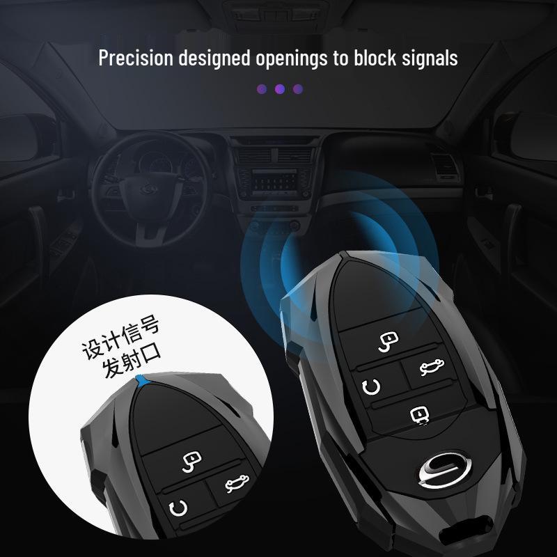 2021 GAC Trumpchi Emko J16/J15/J11 Key Cover: Metal Buckle Modified Shell
