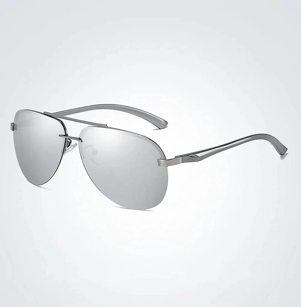 

High Quality XaYbZc Men Sun Glasses Men Design Sun Glasses Aluminum Leg Mirror Lens Sun Glasses for Men/women As Picture